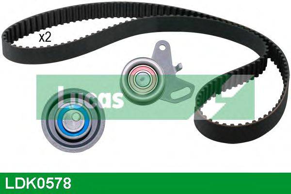 Комплект ремня ГРМ LUCAS ENGINE DRIVE LDK0578