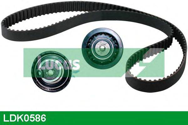 Комплект ремня ГРМ LUCAS ENGINE DRIVE LDK0586