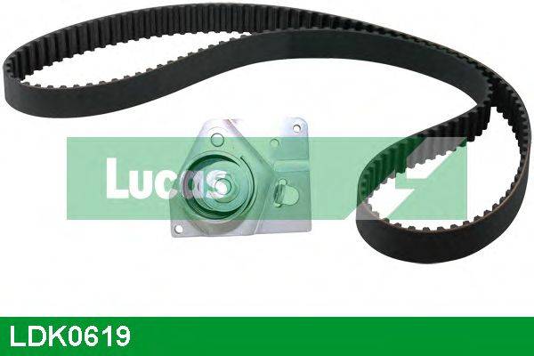 Комплект ремня ГРМ LUCAS ENGINE DRIVE LDK0619