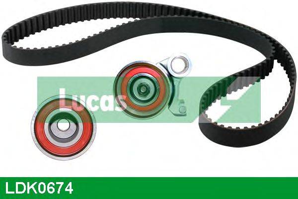 Комплект ремня ГРМ LUCAS ENGINE DRIVE LDK0674