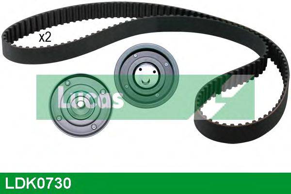 Комплект ремня ГРМ LUCAS ENGINE DRIVE LDK0730