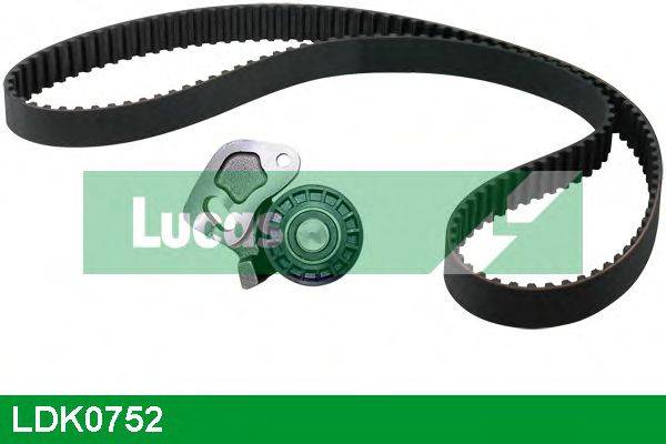 Комплект ремня ГРМ LUCAS ENGINE DRIVE LDK0752