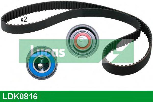 Комплект ремня ГРМ LUCAS ENGINE DRIVE LDK0816