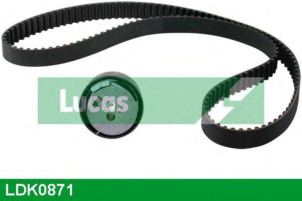 Комплект ремня ГРМ LUCAS ENGINE DRIVE LDK0871