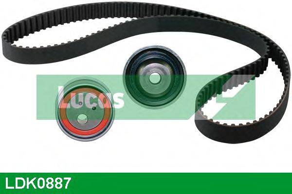 Комплект ремня ГРМ LUCAS ENGINE DRIVE LDK0887