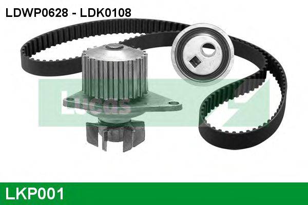 Водяной насос + комплект зубчатого ремня LUCAS ENGINE DRIVE LDK0108