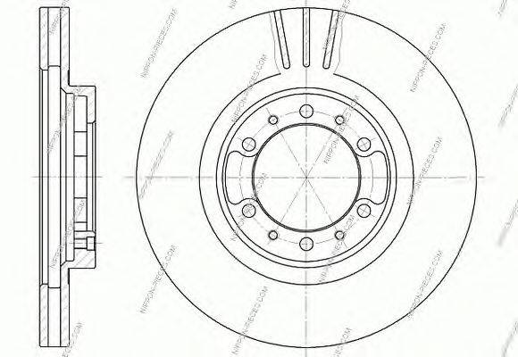 Тормозной диск NPS 6005599