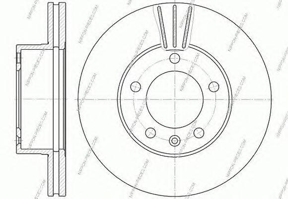 Тормозной диск NPS 6042495