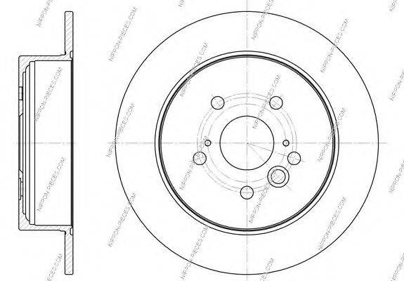 Тормозной диск NPS 6044414