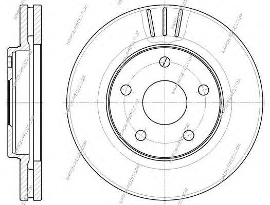Тормозной диск NPS 6002217