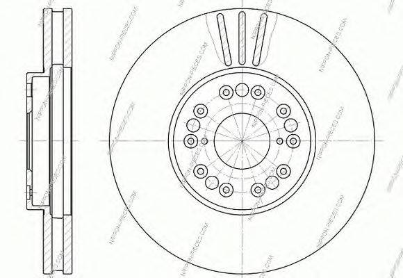 Тормозной диск NPS 6041825