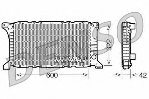 Радиатор, охлаждение двигателя NPS 62177