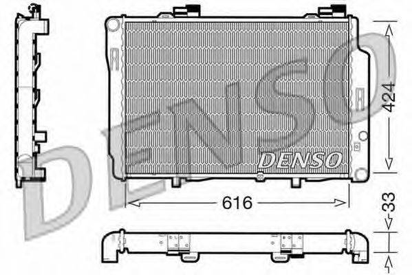 Радиатор, охлаждение двигателя NPS 51284