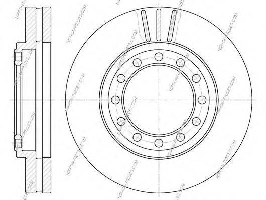 Тормозной диск NPS 6009912