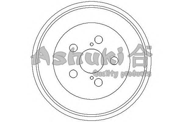 Тормозной барабан ASHUKI 1020-0202