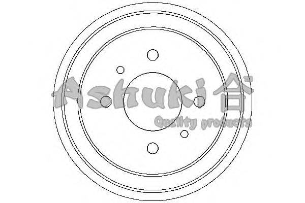 Тормозной барабан ASHUKI 1020-2101