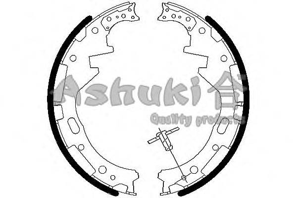 Комплект тормозных колодок ASHUKI 1050-6301
