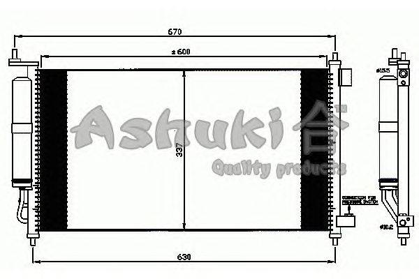 Конденсатор, кондиционер ASHUKI N657-54