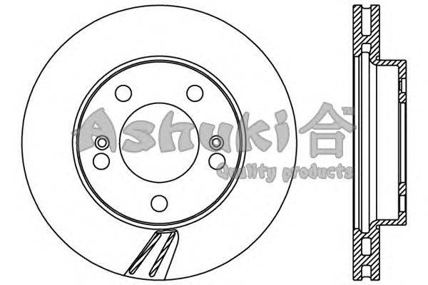 Тормозной диск ASHUKI SY606-02
