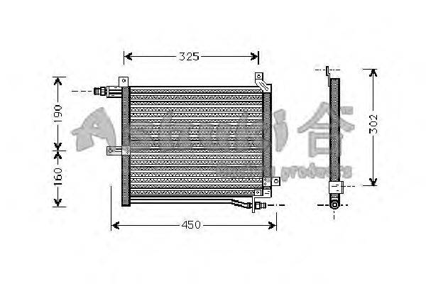 Конденсатор, кондиционер ASHUKI K46104