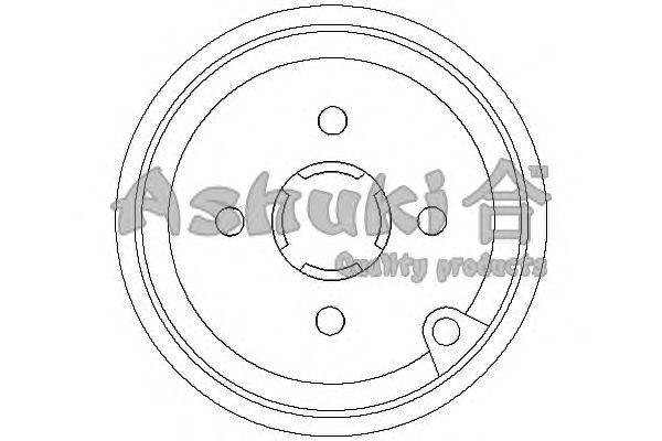 Тормозной барабан ASHUKI S015-05