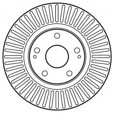 Тормозной диск SIMER D2241