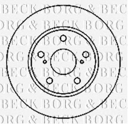 Тормозной диск BORG & BECK BBD4807
