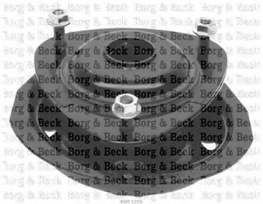 Ремкомплект, опора стойки амортизатора BORG & BECK BSM5259