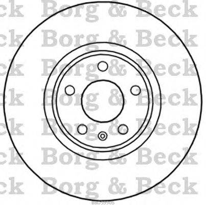Тормозной диск BORG & BECK BBD5990S
