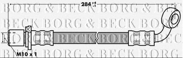 Тормозной шланг BORG & BECK BBH7285