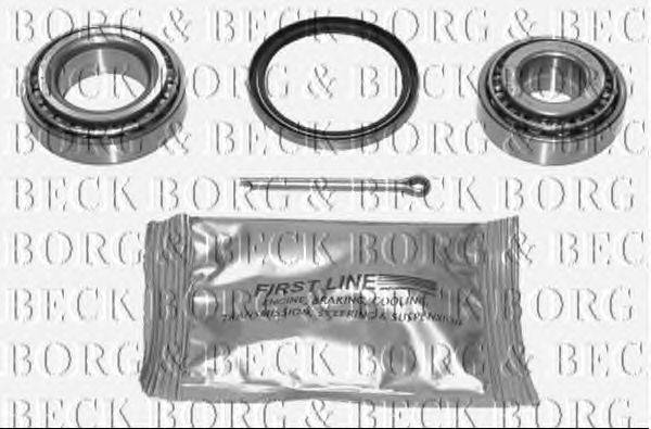 Комплект подшипника ступицы колеса BORG & BECK BWK012