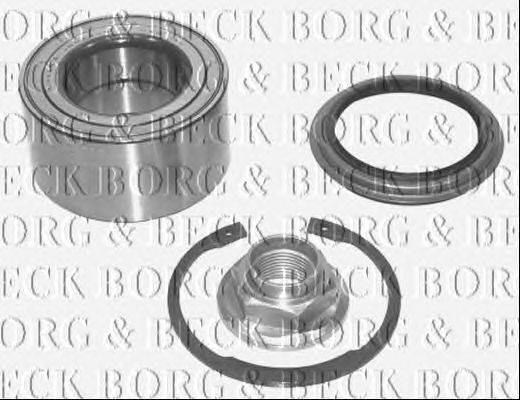 Комплект подшипника ступицы колеса BORG & BECK BWK1032