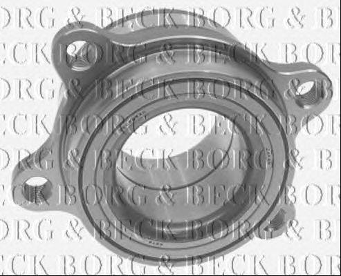 Комплект подшипника ступицы колеса BORG & BECK BWK1042