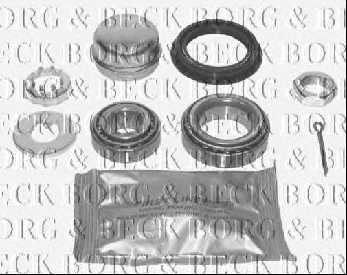 Комплект подшипника ступицы колеса BORG & BECK BWK1068