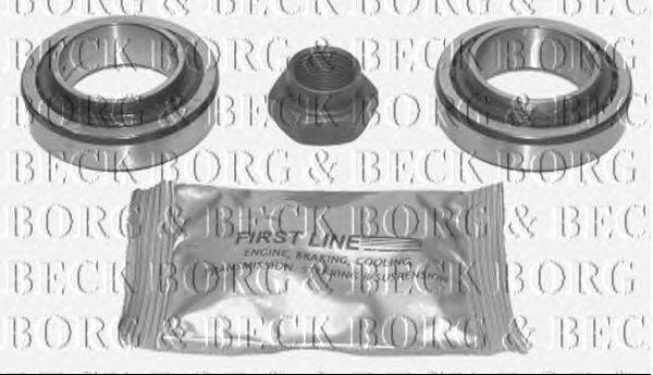 Комплект подшипника ступицы колеса BORG & BECK BWK110