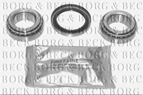 Комплект подшипника ступицы колеса BORG & BECK BWK111