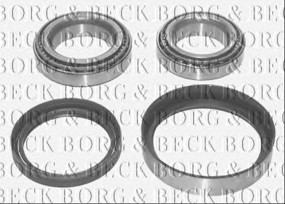Комплект подшипника ступицы колеса BORG & BECK BWK164