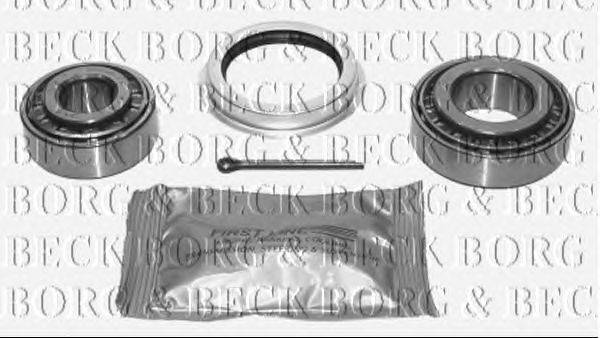 Комплект подшипника ступицы колеса BORG & BECK BWK229