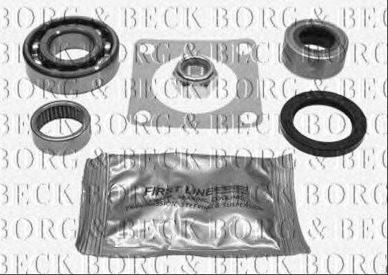 Комплект подшипника ступицы колеса BORG & BECK BWK252