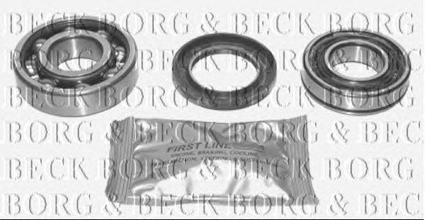 Комплект подшипника ступицы колеса BORG & BECK BWK262