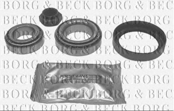 Комплект подшипника ступицы колеса BORG & BECK BWK493