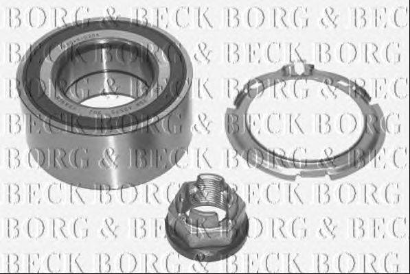 Комплект подшипника ступицы колеса BORG & BECK BWK910