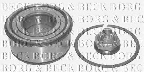 Комплект подшипника ступицы колеса BORG & BECK BWK911