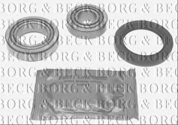 Комплект подшипника ступицы колеса BORG & BECK BWK958