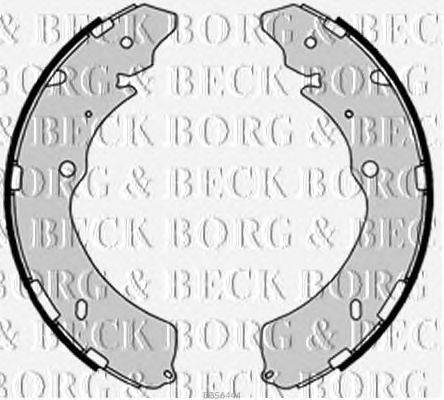 Комплект тормозных колодок BORG & BECK BBS6444