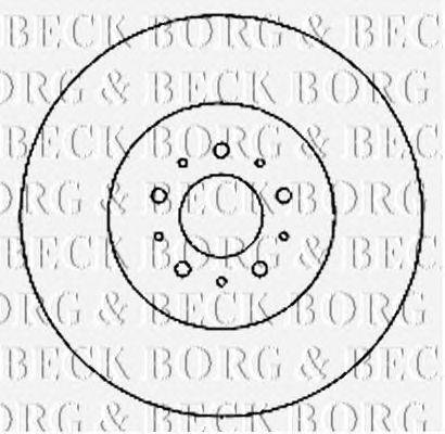 Тормозной диск BORG & BECK BBD4680