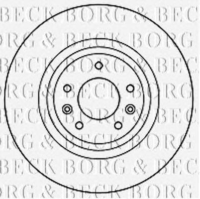 Тормозной диск BORG & BECK BBD4706