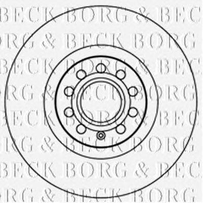 Тормозной диск BORG & BECK BBD4733