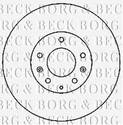 Тормозной диск BORG & BECK BBD4737