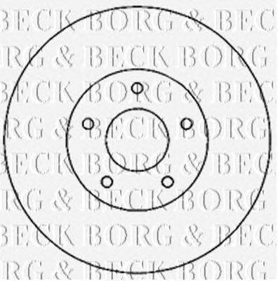 Тормозной диск BORG & BECK BBD4821